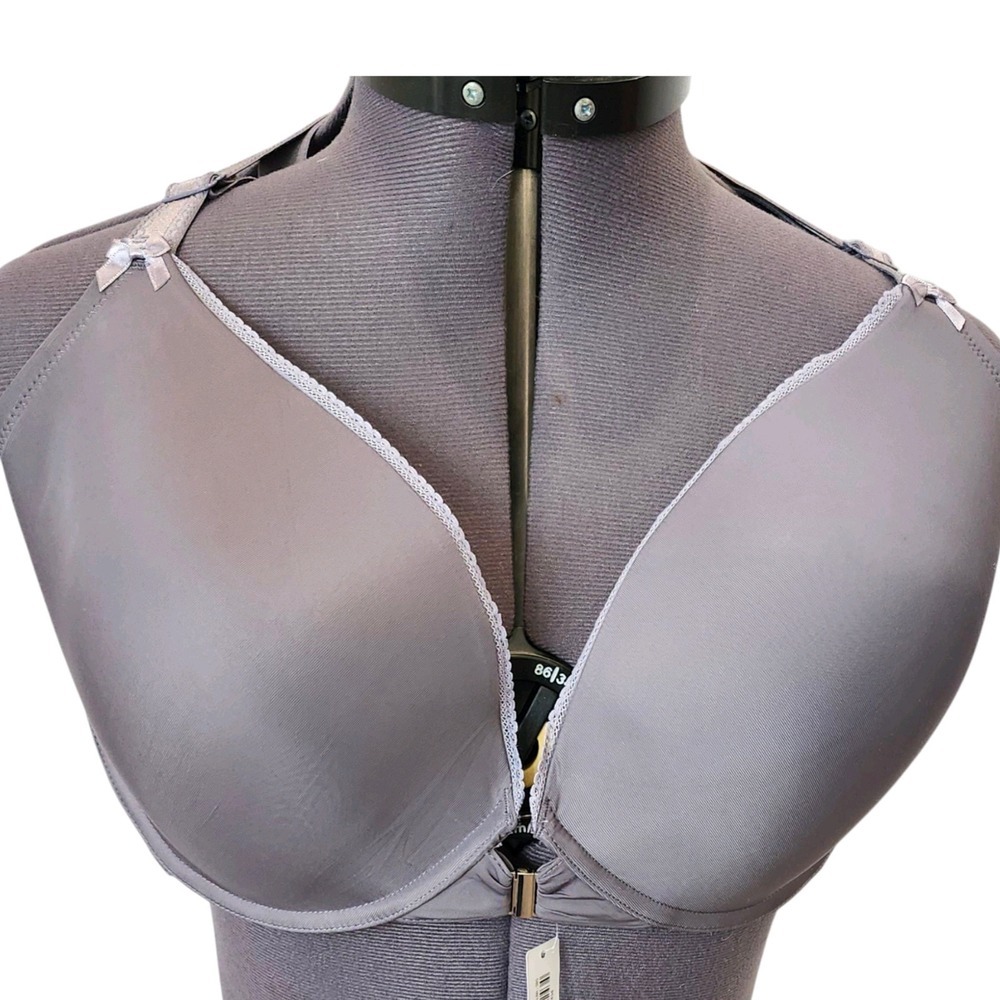 ADORE ME NWT Women's‎ Front Closure Racerback Underwire Push-Up Bralette 38 I